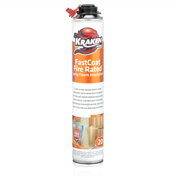 FastCoat Insulation Spray Foam, Closed Cell Expanding Foam | Class A Fire Rated