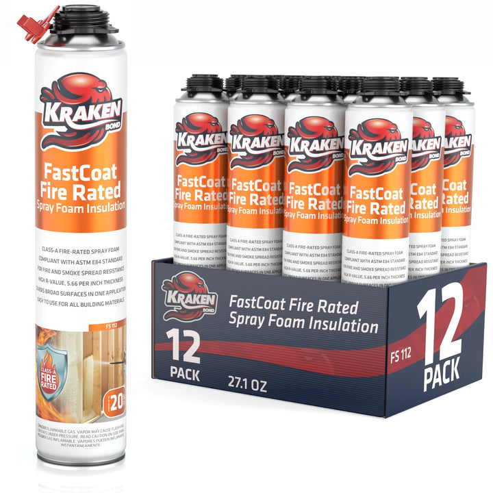 FastCoat Insulation Spray Foam, Closed Cell Expanding Foam | Class A Fire Rated