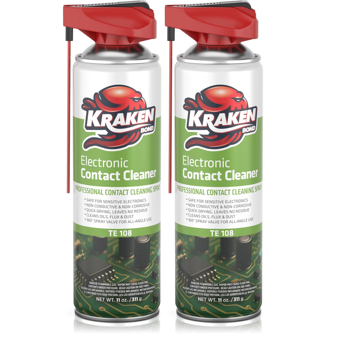 Electronic Contact Cleaner Spray – Quick Drying, Nonconductive 11 oz