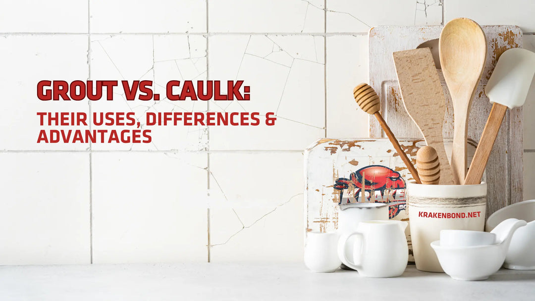 Grout vs. Caulk: Understanding Their Uses, Differences, and Advantages