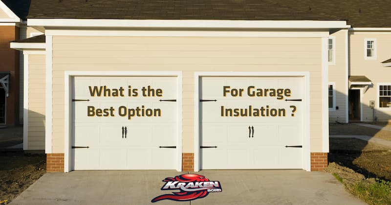 What is the best option for garage insulation blog banner