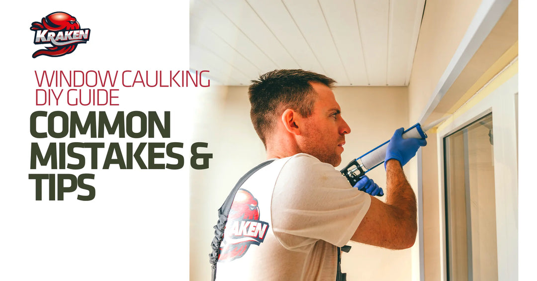 Window Caulking DIY Guide, Common Mistakes & Tips Banner