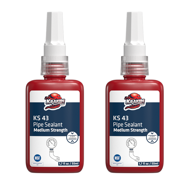 Pipe Thread Sealant Medium Strength KS 43 (1.7 oz. / 50 ml)