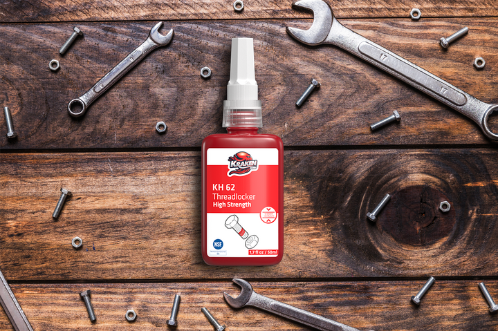 High Strength Red Threadlocker - KH 62 (1.7 oz. / 50 ml)