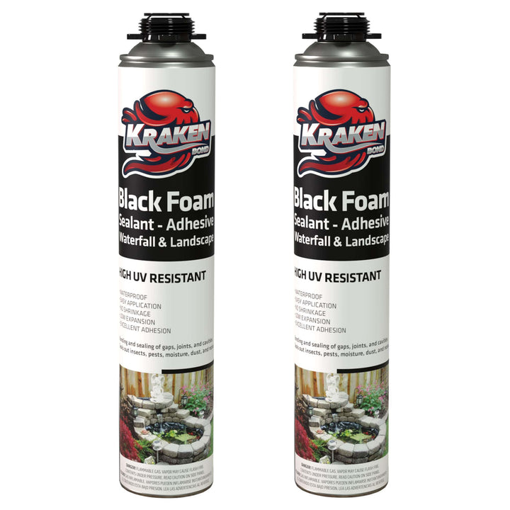 Black Foam Waterfall & Landscape Adhesive Sealant