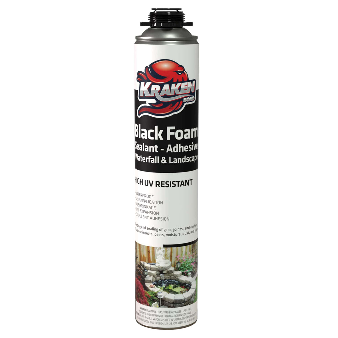 Black Foam Waterfall & Landscape Adhesive Sealant