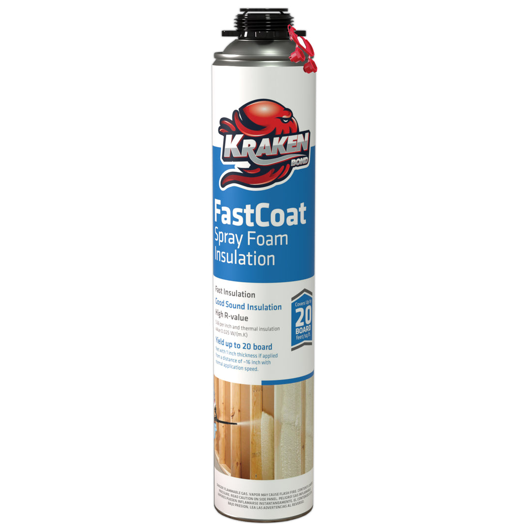 Fastcoat Insulation Spray Foam, Closed Cell Expanding Foam