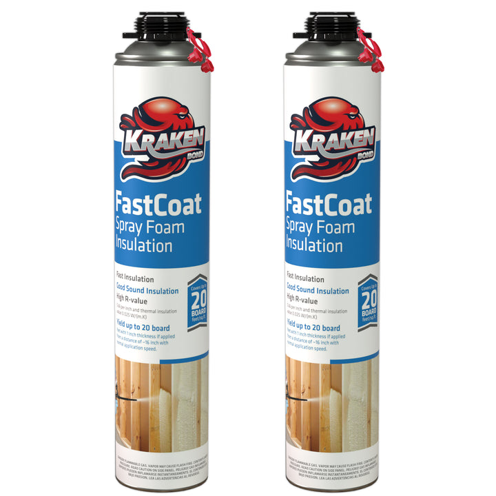 Fastcoat Insulation Spray Foam, Closed Cell Expanding Foam