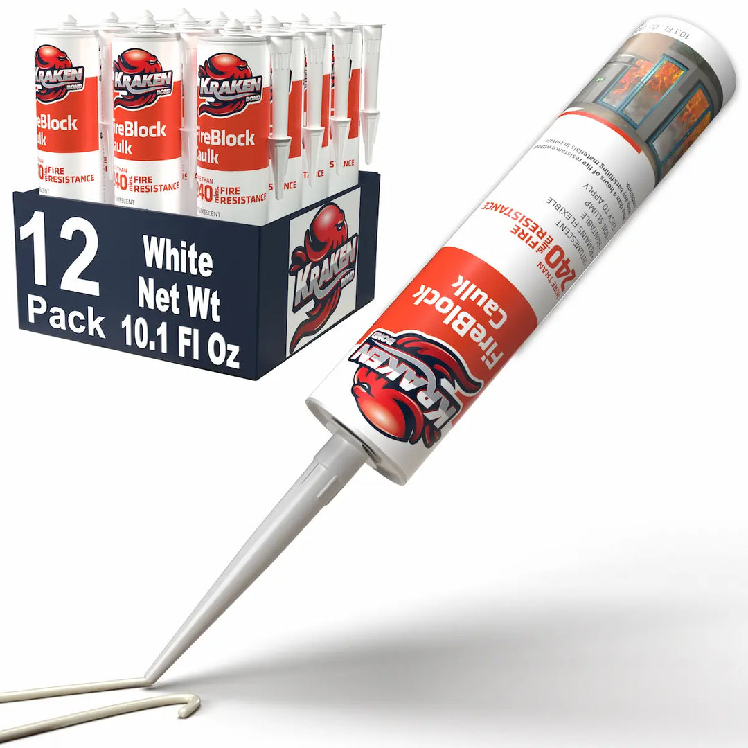 Fire Block Caulk - White (10.1 Fl Oz)