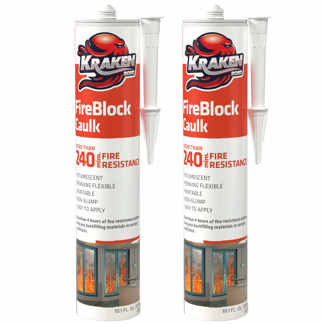 Fire Block Caulk - White (10.1 Fl Oz)