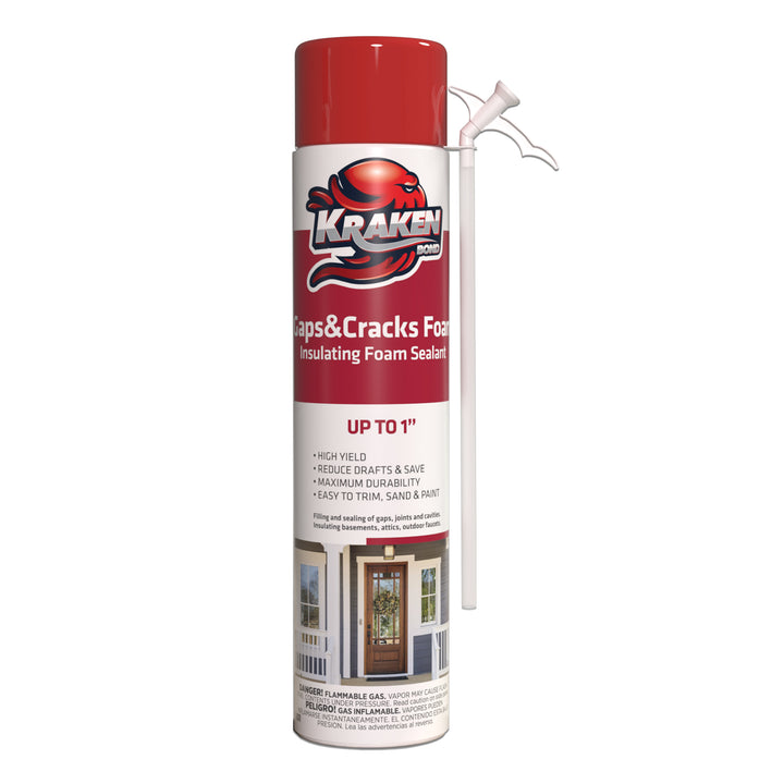 Gaps & Cracks Filler Foam, Insulating Foam Sealant, Straw Use