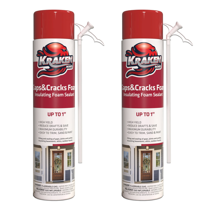 Gaps & Cracks Filler Foam, Insulating Foam Sealant, Straw Use