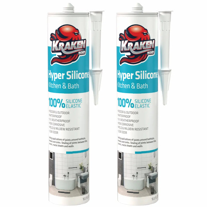 Hyper Kitchen&Bathroom Silicone 300Ml (Gw.360) (10.1 FL. OZ) Transparent