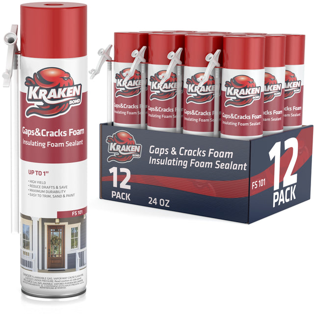 Gaps & Cracks Filler Foam - 24 oz