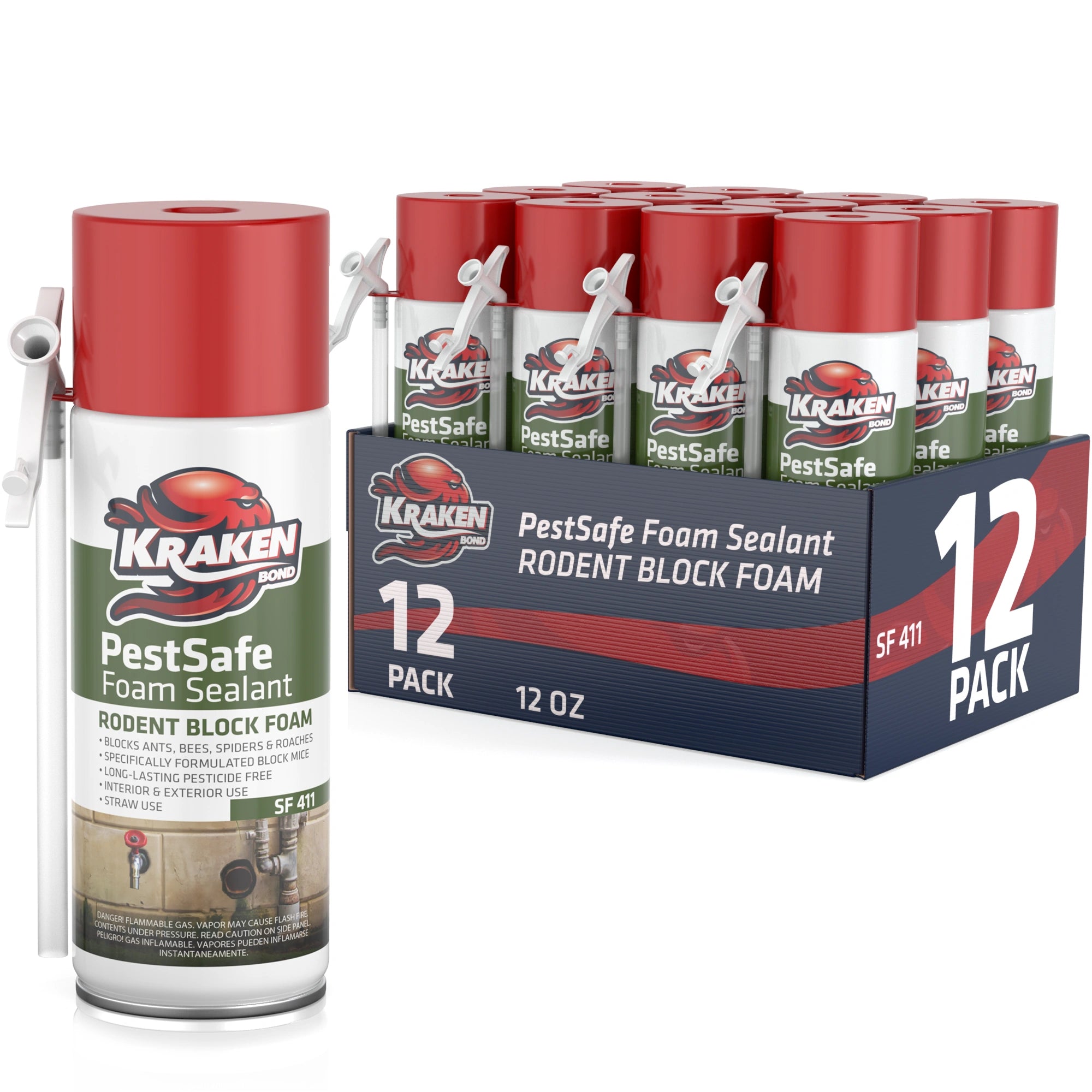 PestSafe Foam Sealant - Pest & Rodent Block Foam