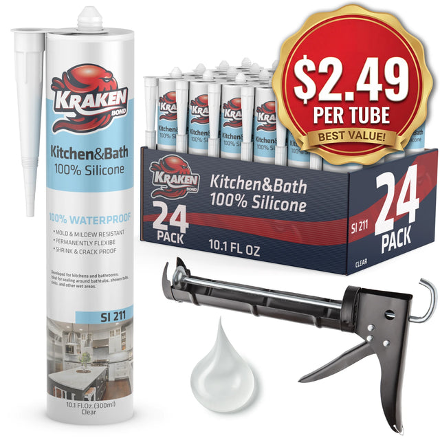 Kitchen & Bathroom Silicone