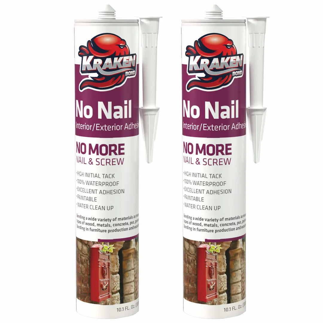 No Nail Interior / Exterior Construction Adhesive - 10.1 Oz