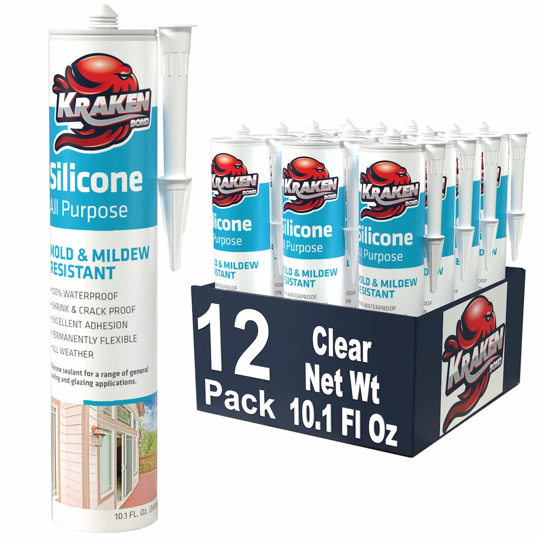 All Purpose RTV Silicone 10.1 Fl Oz - 12/24 pack