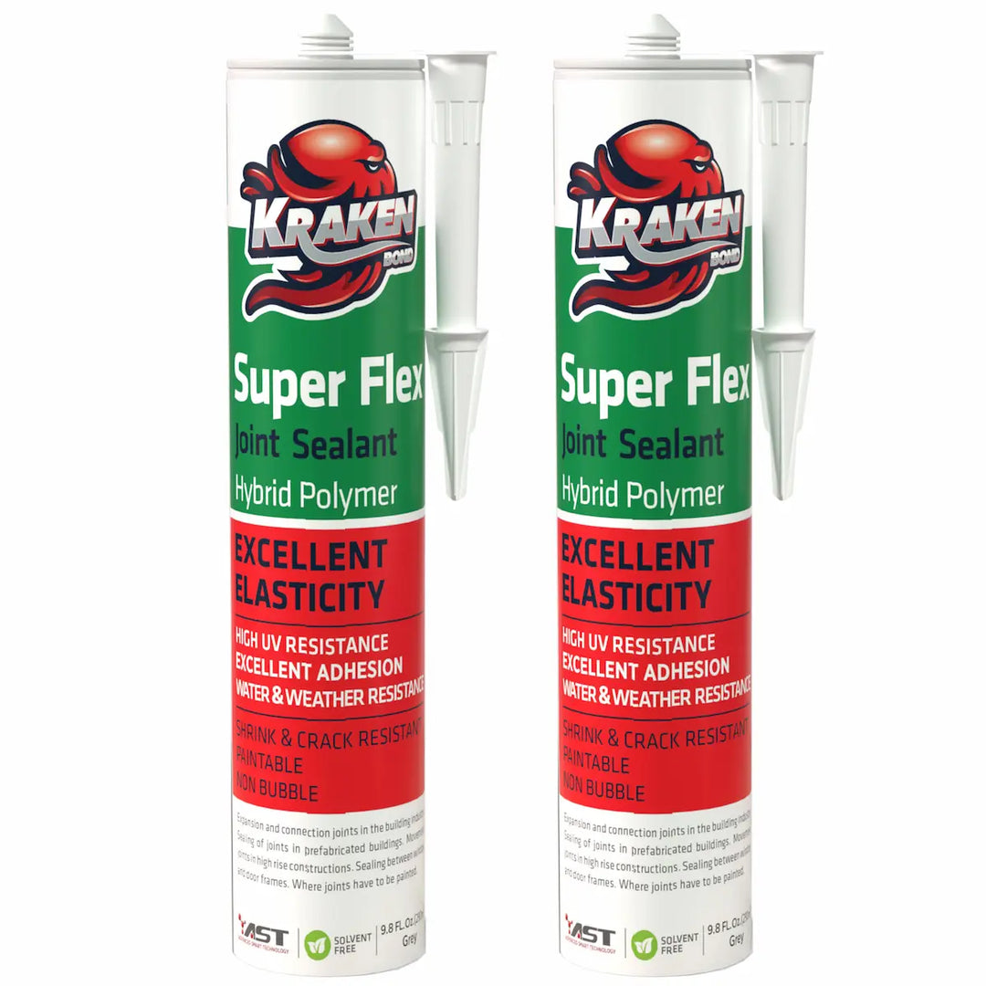 Super Flex Sealant 290 ml. (Gw 480) 9.8 Fl Oz Grey