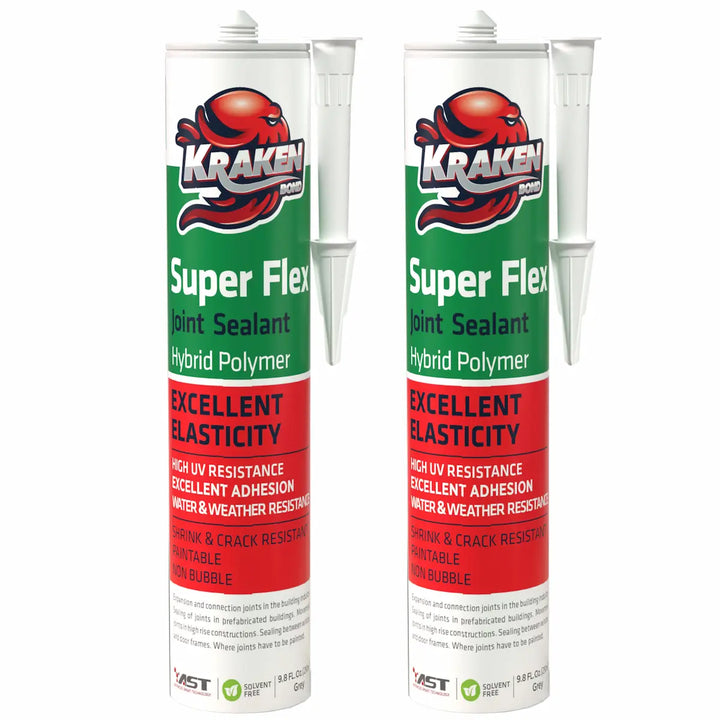 Super Flex Sealant 290 ml. (Gw 480) 9.8 Fl Oz Grey