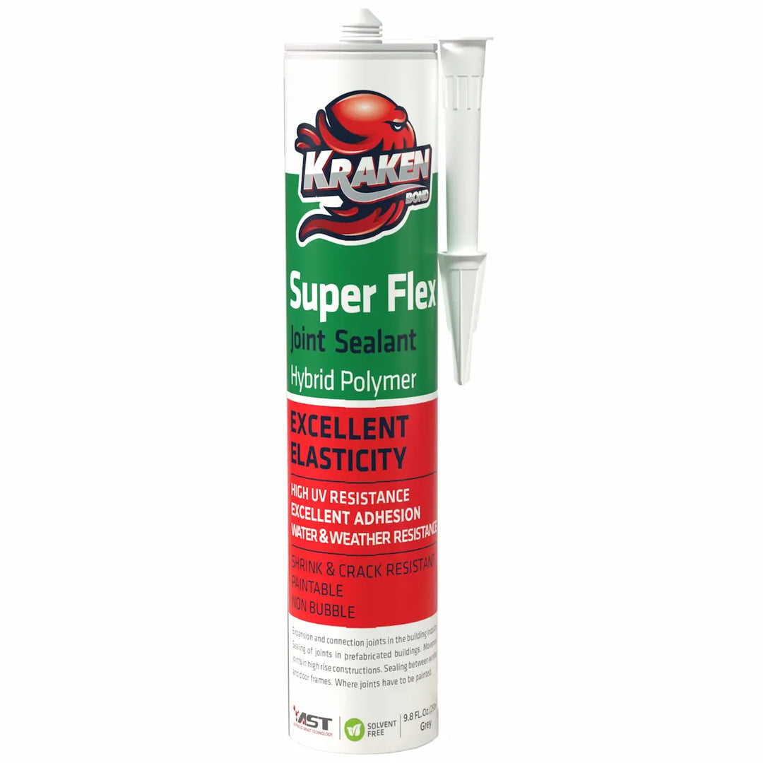 Super Flex Sealant 290 ml. (Gw 480) 9.8 Fl Oz Grey