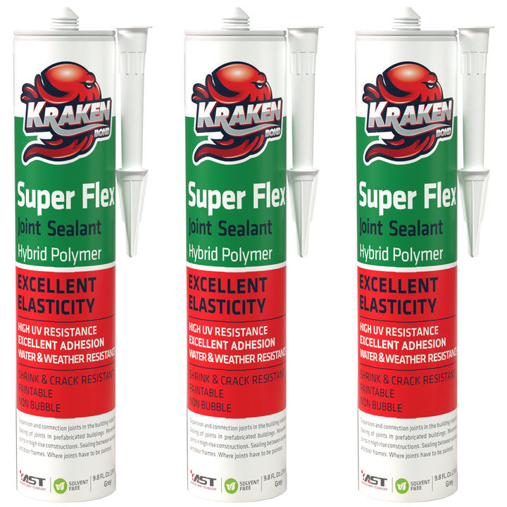 Super Flex Sealant 290 ml. (Gw 480) 9.8 Fl Oz Grey