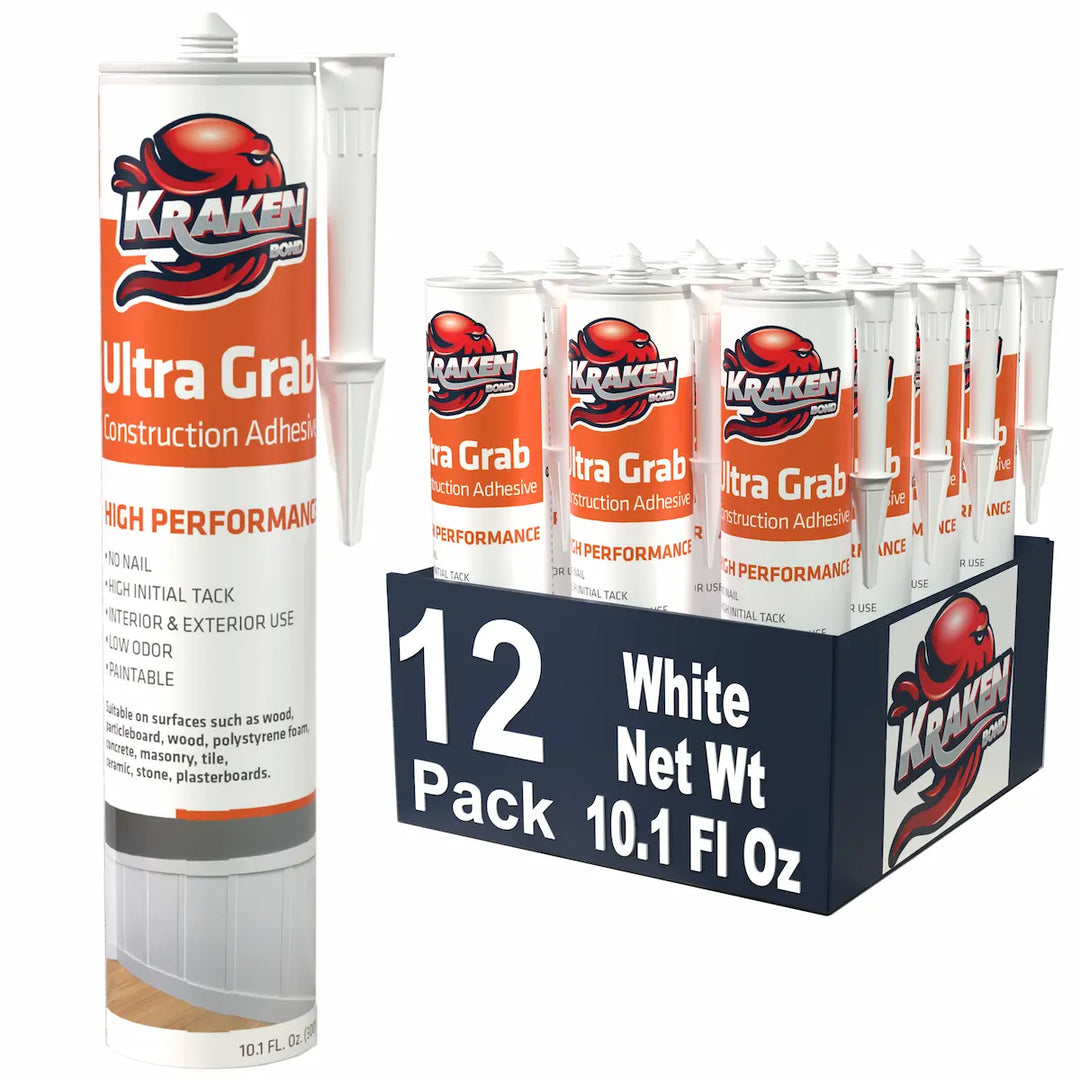 Kraken Ultra Grab Adhesivo para la construcción 300 ml (10,1 onzas líquidas)