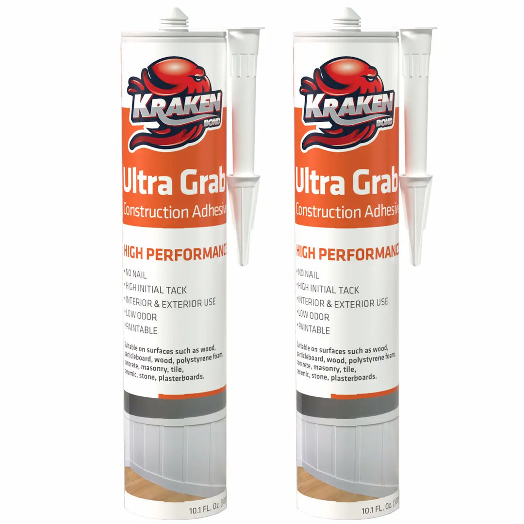 Kraken Ultra Grab Adhesivo para la construcción 300 ml (10,1 onzas líquidas)