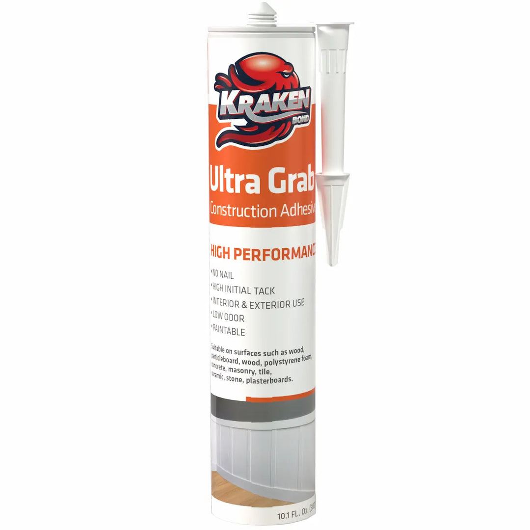 Kraken Ultra Grab Adhesivo para la construcción 300 ml (10,1 onzas líquidas)