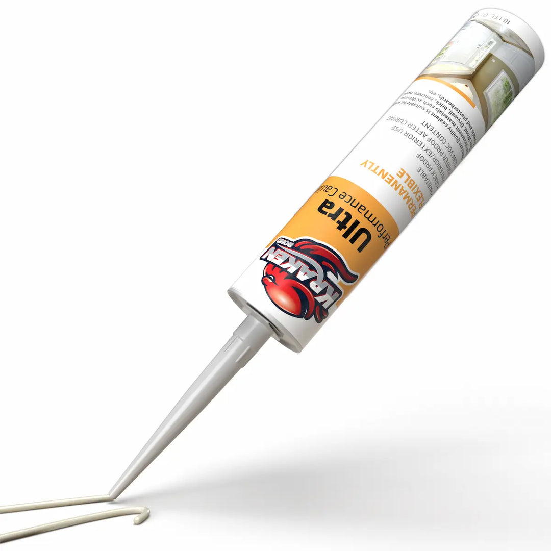 Ultra Performance Caulk Sealant (10.1 FL Oz.) White