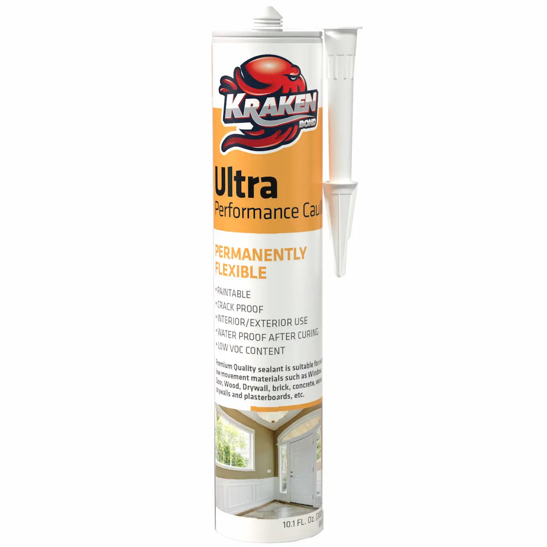 Kraken Ultra Performance Caulk Selaant 300 ml (10.1 FL Oz.) Blanco