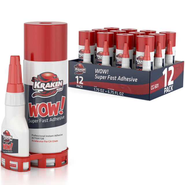 WOW! CA Glue with Spray Activator - 1.75 oz