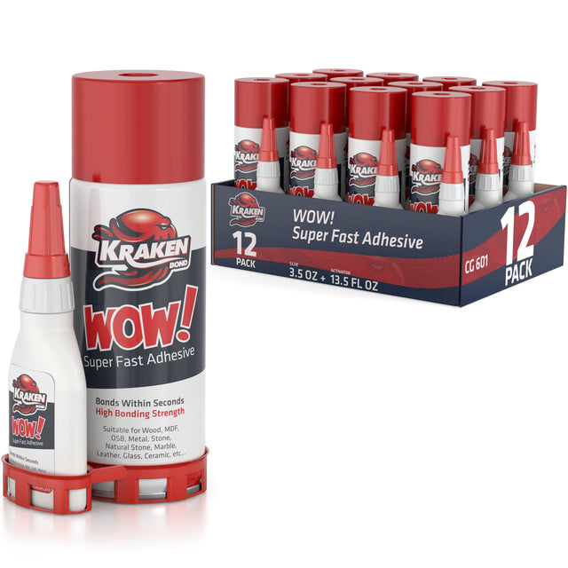 WOW! CA Glue with Spray Activator - 3.50 oz