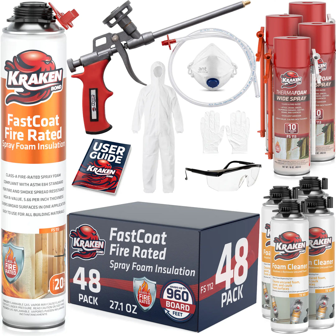 FastCoat Insulation Spray Foam Kit | Class A Fire Rated