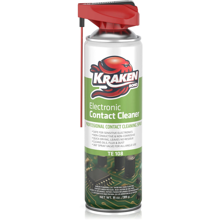 Electronic Contact Cleaner Spray – Quick Drying, Nonconductive 11 oz