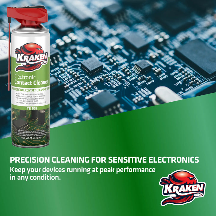 Electronic Contact Cleaner Spray – Quick Drying, Nonconductive 11 oz