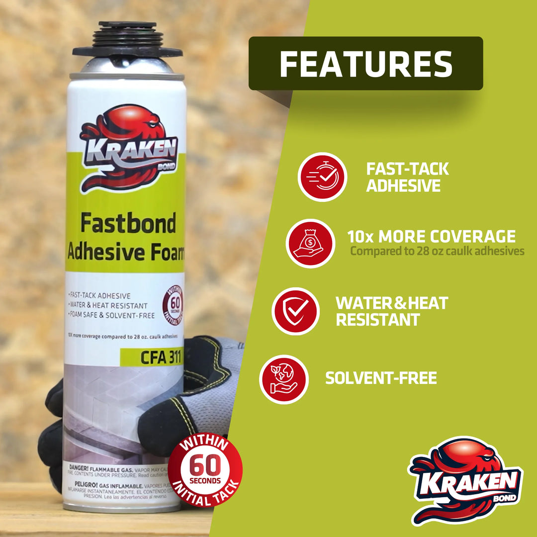 Fastbond Adhesive Gun Foam - 24 oz.