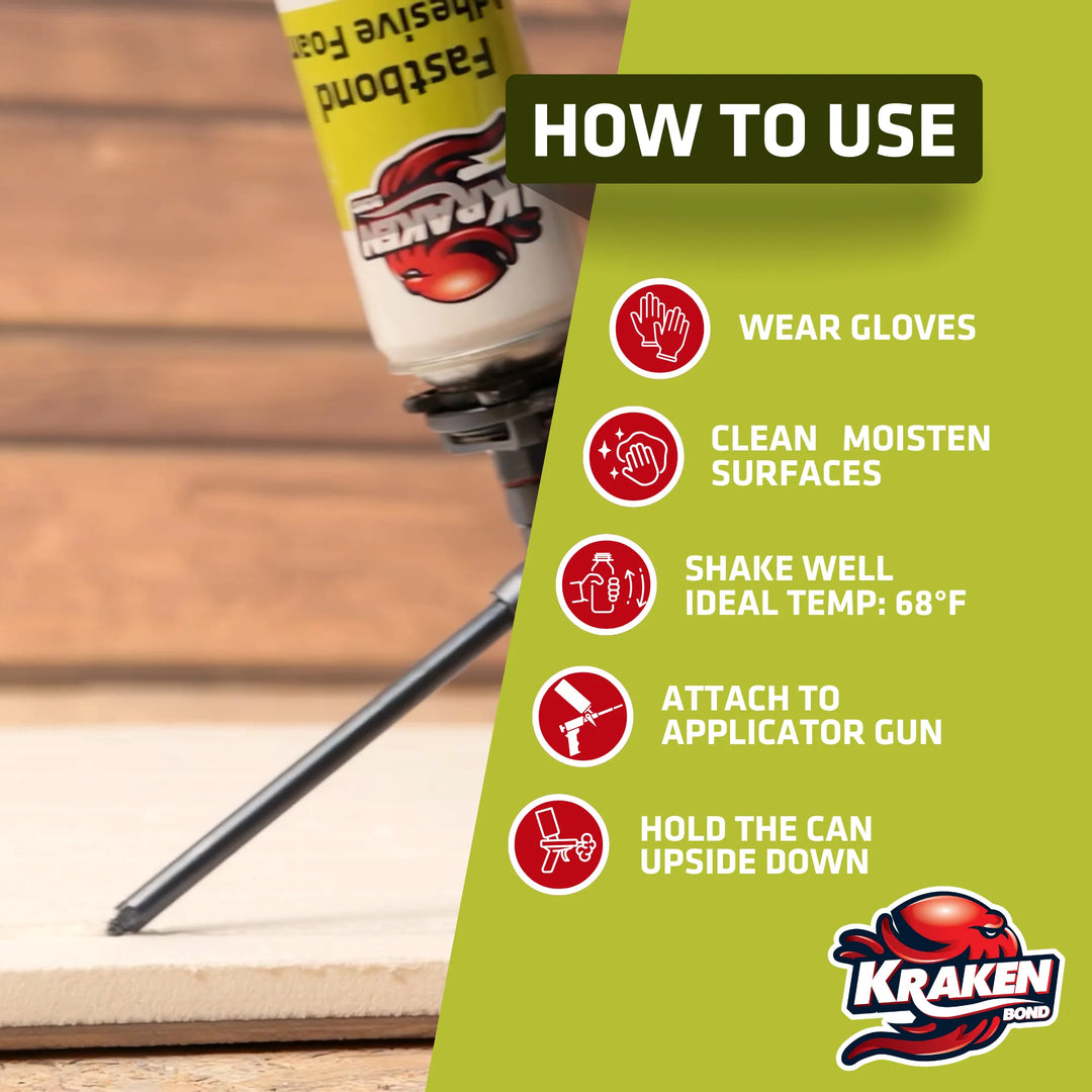 Fastbond Adhesive Gun Foam - 24 oz.