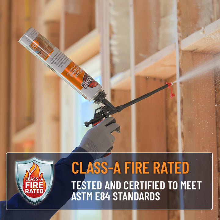 Fastcoat Insulation Spray Foam, Closed Cell Expanding Foam | Class A Fire Rated