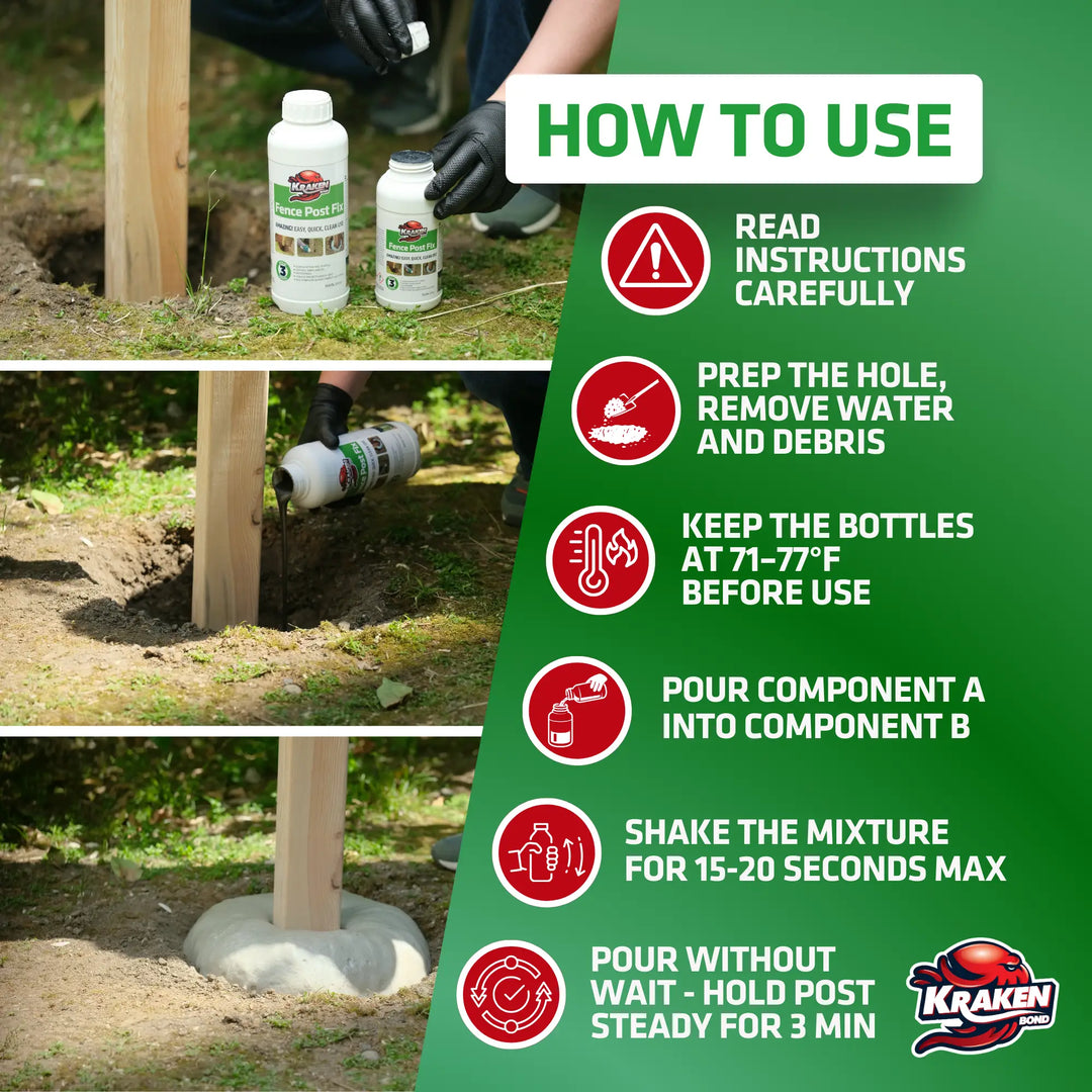 Fence Post Fix Foam 13.2 oz + 10.6 oz