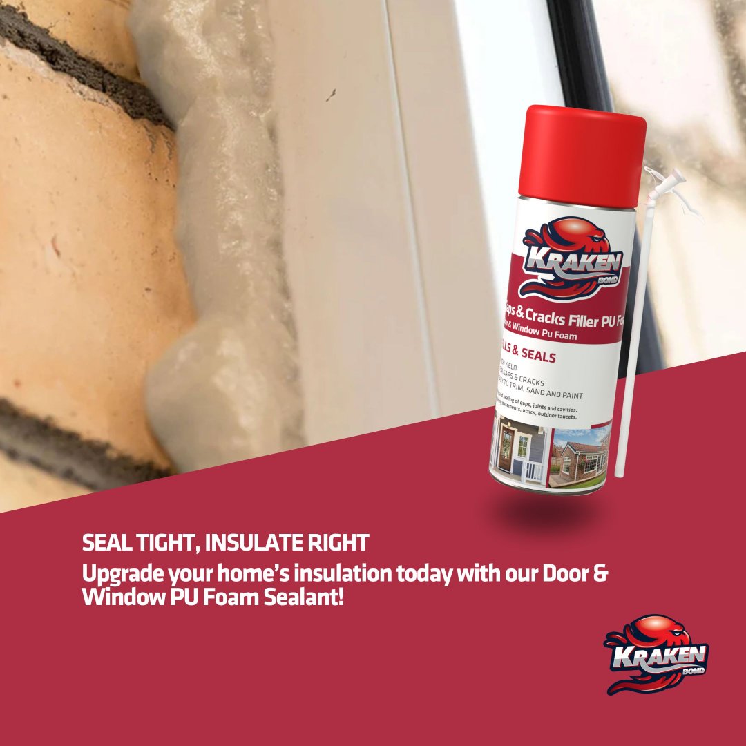 Gaps & Cracks Filler Foam, Insulating Foam Sealant, Straw Use