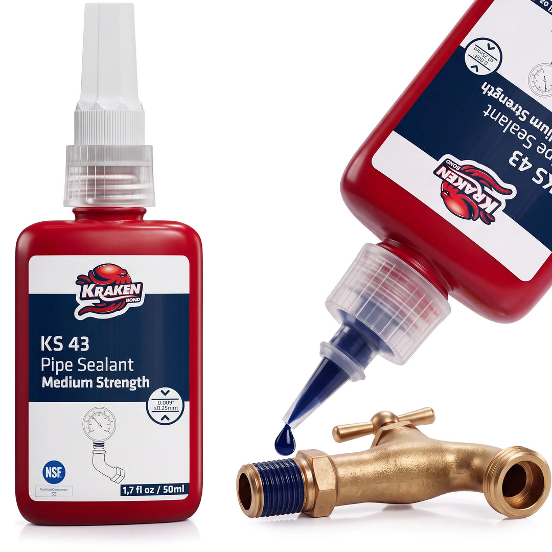 Pipe Thread Sealant Medium Strength KS 43 - 1.7 fl oz