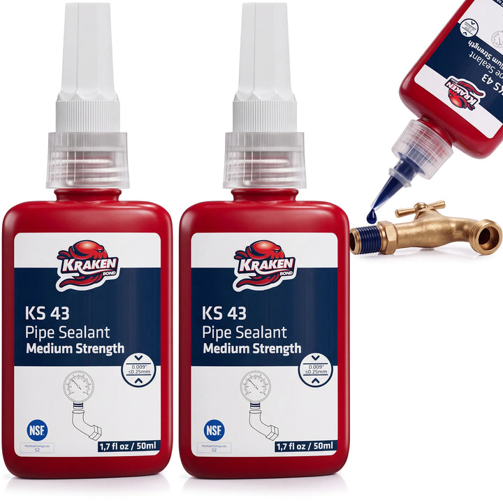 Pipe Thread Sealant Medium Strength KS 43 - 1.7 fl oz
