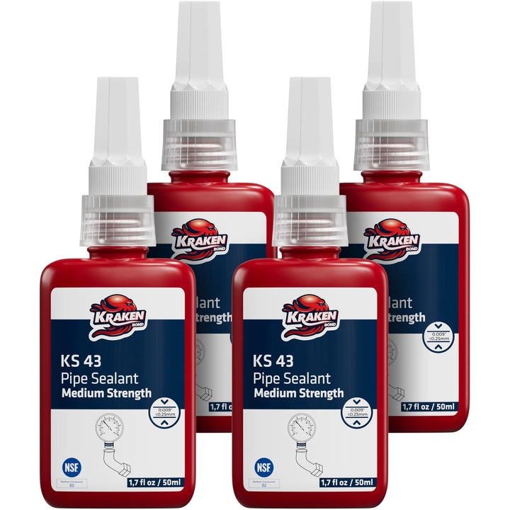 Pipe Thread Sealant Medium Strength KS 43 - 1.7 fl oz