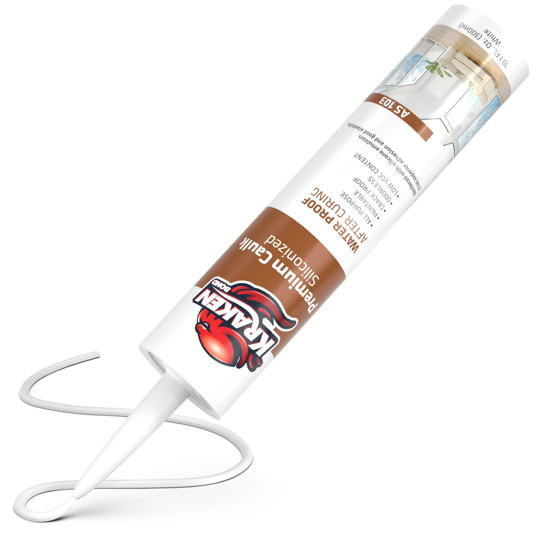 Premium Siliconized Caulk Sealant 10.1 fl oz White
