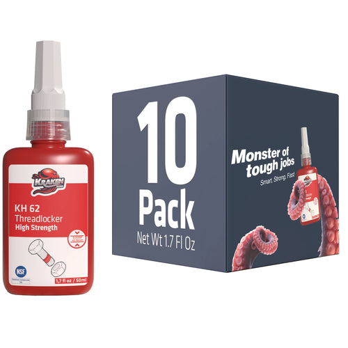 High Strength Red Threadlocker - KH 62 - 1.7 fl oz