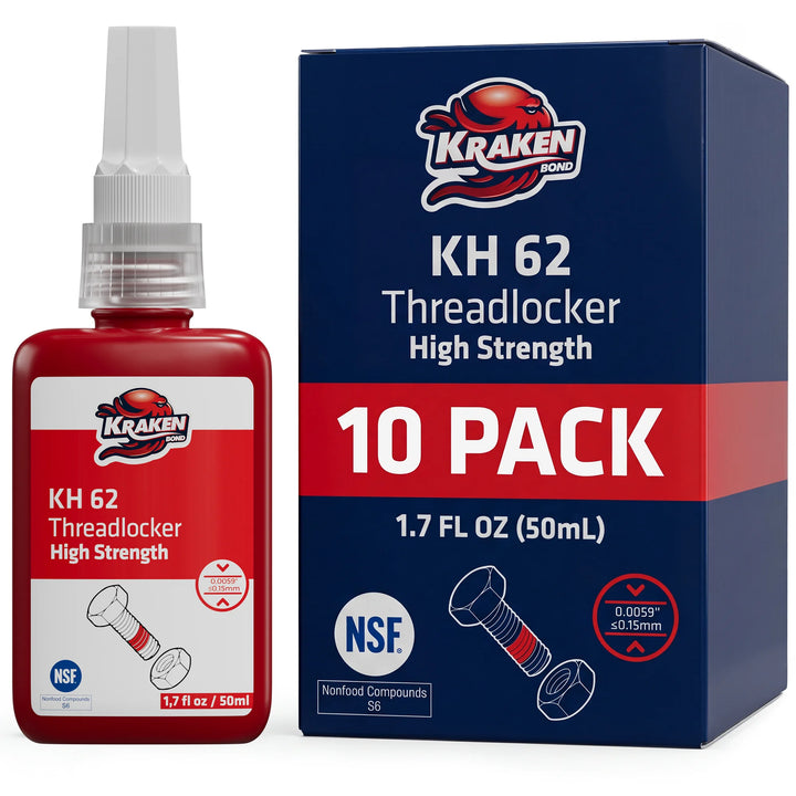 High Strength Red Threadlocker - KH 62 - 1.7 fl oz
