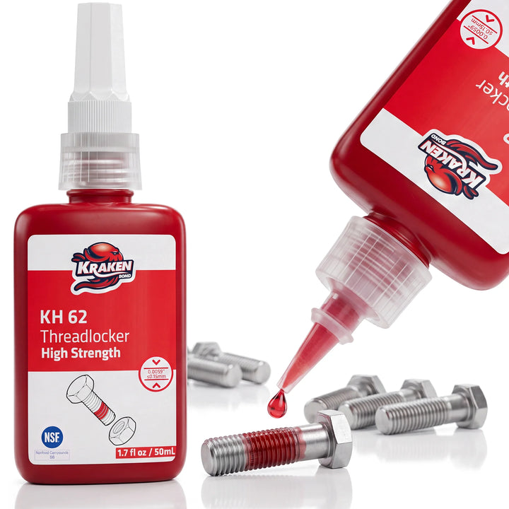 High Strength Red Threadlocker - KH 62 - 1.7 fl oz