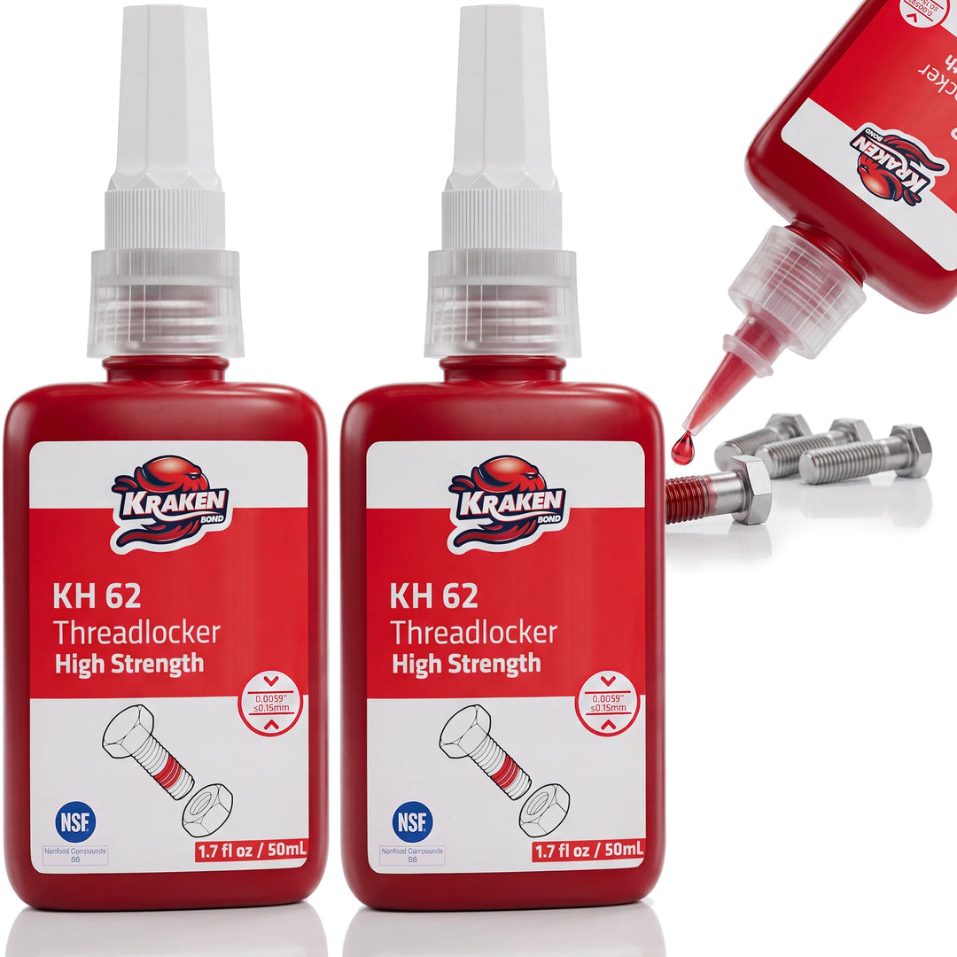 High Strength Red Threadlocker - KH 62 - 1.7 fl oz