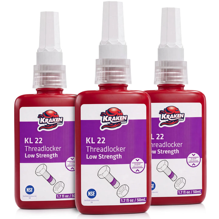 Low Strength Purple Threadlocker - KL 22 - 1.7 fl oz